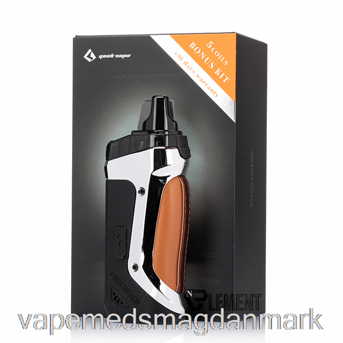 Vape Væske Geek Vape Aegis Boost 40w Pod Mod Kit Le Bonus Kit - Sølv
